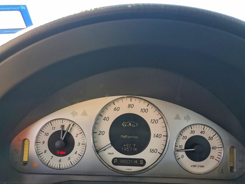 Photo 9 from auction – 2007 MERCEDES-BENZ E-CLASS with VIN WDBUF72X77B043265