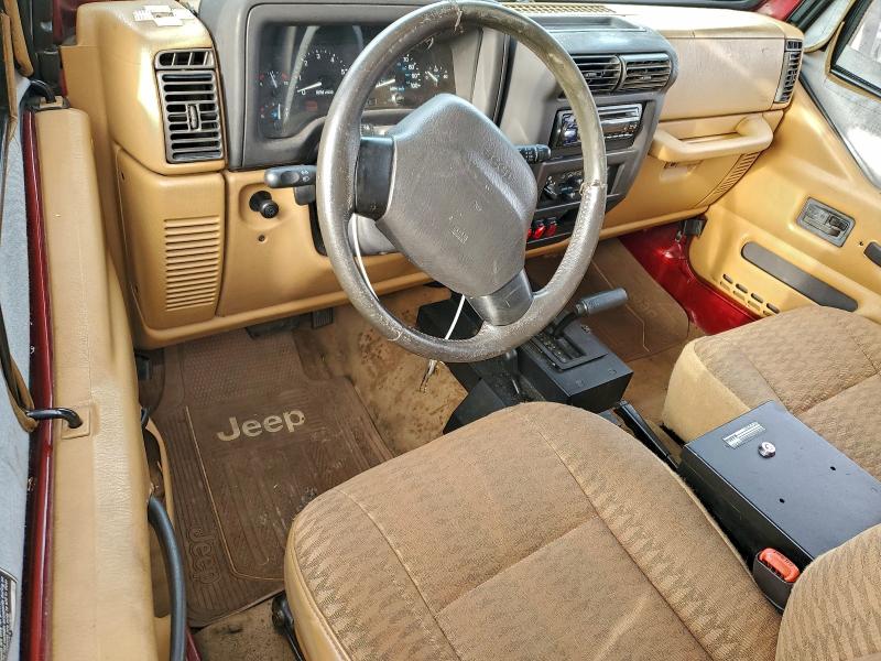 Photo 8 from auction – 1998 JEEP WRANGLER / with VIN 1J4FY19S5WP781637