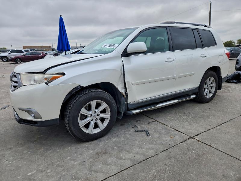 TOYOTA HIGHLANDER 2012 with VIN 5TDZK3EH0CS064803 - Photo from auction