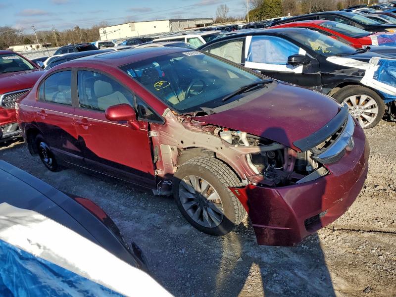 Photo 4 from auction – 2010 HONDA CIVIC EX with VIN 19XFA1F85AE047561