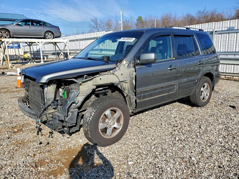HONDA PILOT EXL 2008 with VIN 5FNYF28638B016387 - Photo from auction