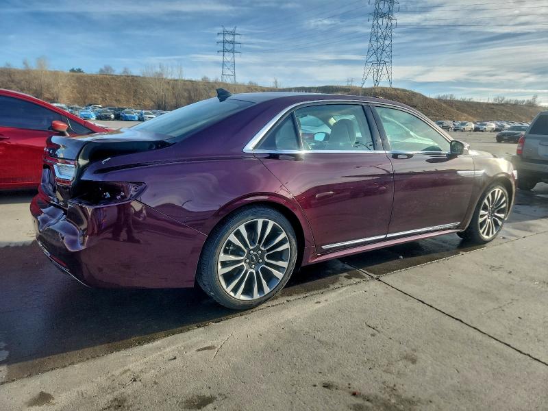 Photo 3 from auction – 2019 LINCOLN CONTINENTA with VIN 1LN6L9TKXK5611447
