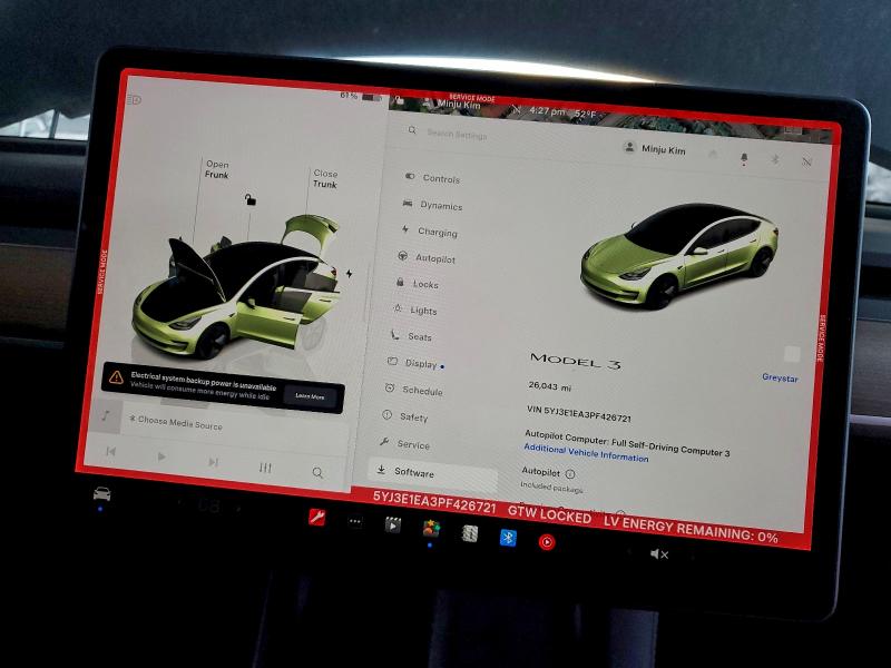 Photo 9 from auction – 2023 TESLA MODEL 3 with VIN 5YJ3E1EA3PF426721