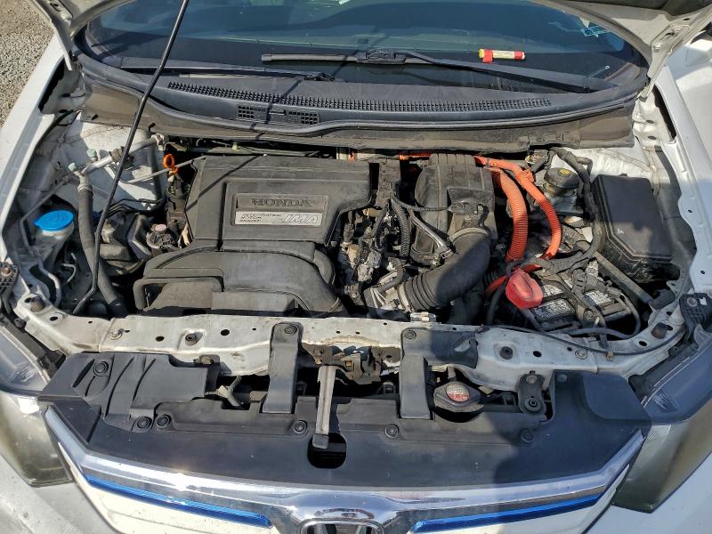 Photo 11 from auction – 2012 HONDA CIVIC HYBR with VIN JHMFB4F34CS005982
