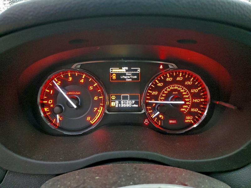 Photo 9 from auction – 2017 SUBARU WRX with VIN JF1VA1B63H9823044