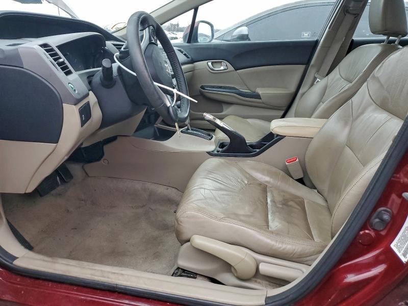 Zdjęcie 7 z aukcji – 2012 HONDA CIVIC EXL z VIN 2HGFB2F92CH534186