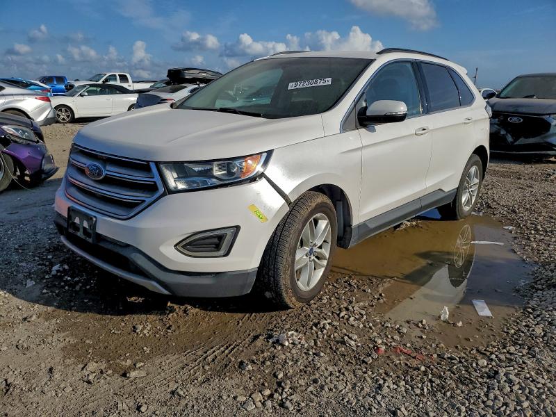 FORD EDGE SEL 2016 with VIN 2FMPK3J85GBB93846 - Photo from auction