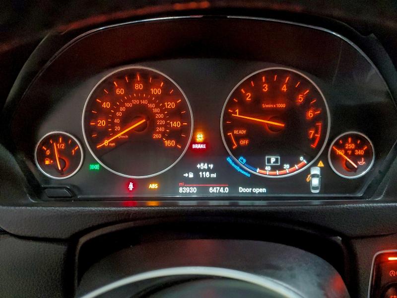 Photo 9 from auction – 2016 BMW 320 I with VIN WBA8E1G54GNT34280