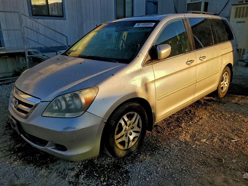 HONDA ODYSSEY EX 2007 with VIN 5FNRL38697B434809 - Photo from auction