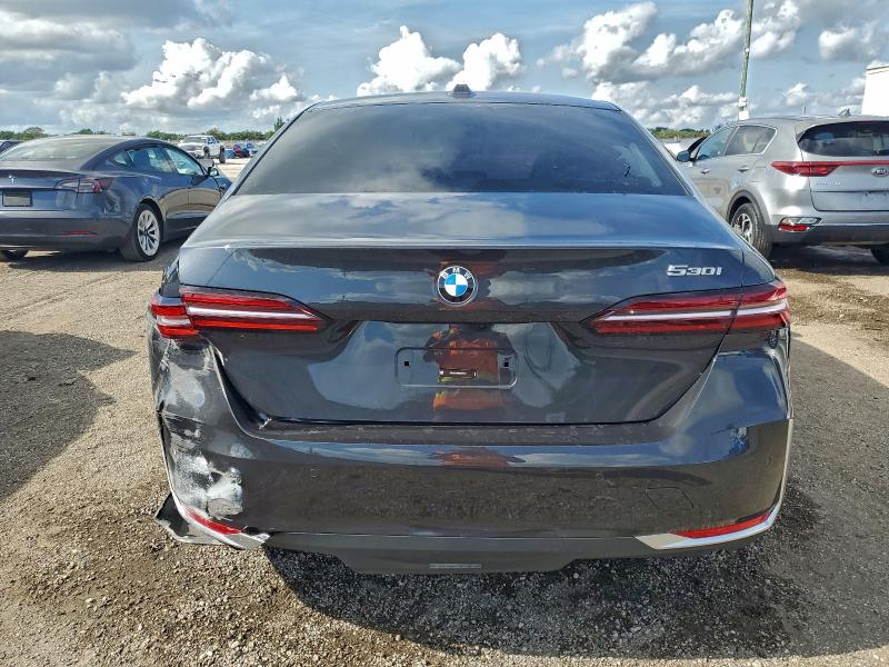 Photo 6 from auction – 2025 BMW 530 I with VIN WBA43FJ00SCU75897