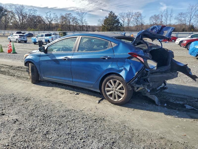 Photo 2 from auction – 2014 HYUNDAI ELANTRA with VIN KMHDH4AE8EU205556