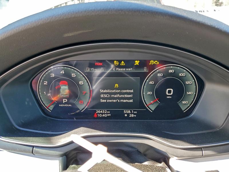 Photo 9 from auction – 2024 AUDI A5 PREMIUM with VIN WAUFACF53RA023966