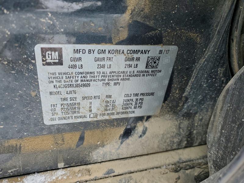 Photo 14 from auction – 2018 BUICK ENCORE ESS with VIN KL4CJGSBXJB549609