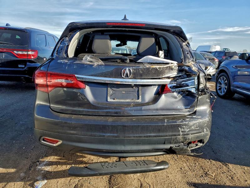 Photo 6 from auction – 2014 ACURA MDX TECHNO with VIN 5FRYD4H47EB020288