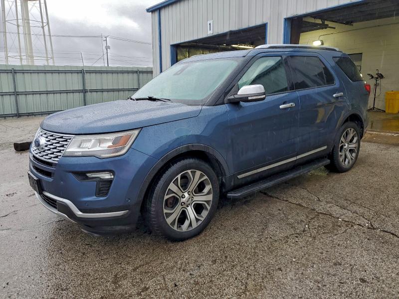FORD EXPLORER P 2018 with VIN 1FM5K8HT4JGA77729 - Photo from auction
