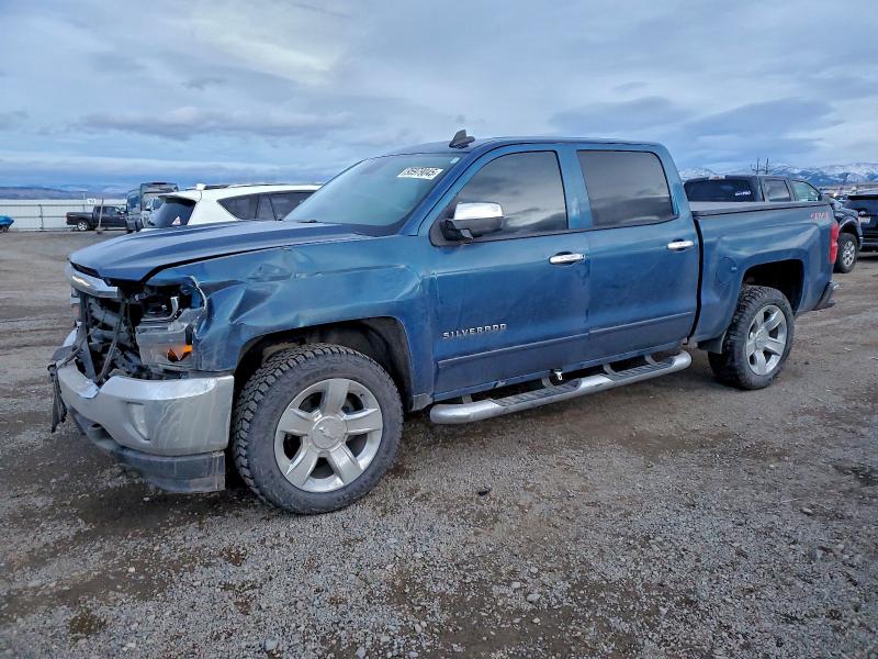 CHEVROLET SILVERADO 2018 with VIN 3GCUKRER6JG286473 - Photo from auction