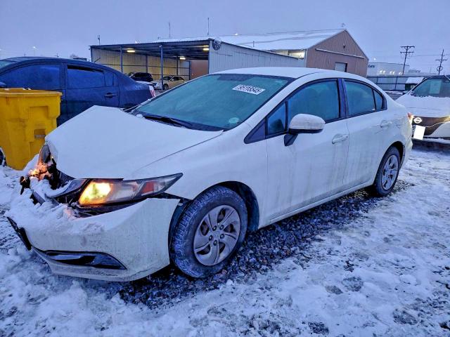 HONDA CIVIC LX 2014 с VIN 19XFB2F56EE050855 - Фото с аукциона