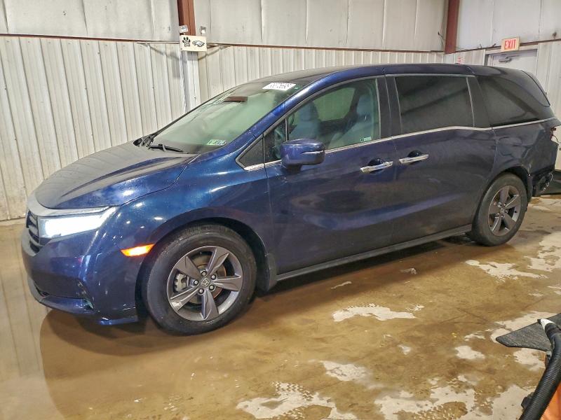 Photo 1 from auction – 2022 HONDA ODYSSEY EX with VIN 5FNRL6H55NB005267