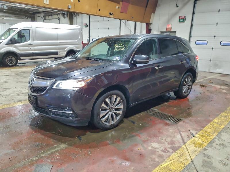 ACURA MDX TECHNO 2014 with VIN 5FRYD4H4XEB032371 - Photo from auction