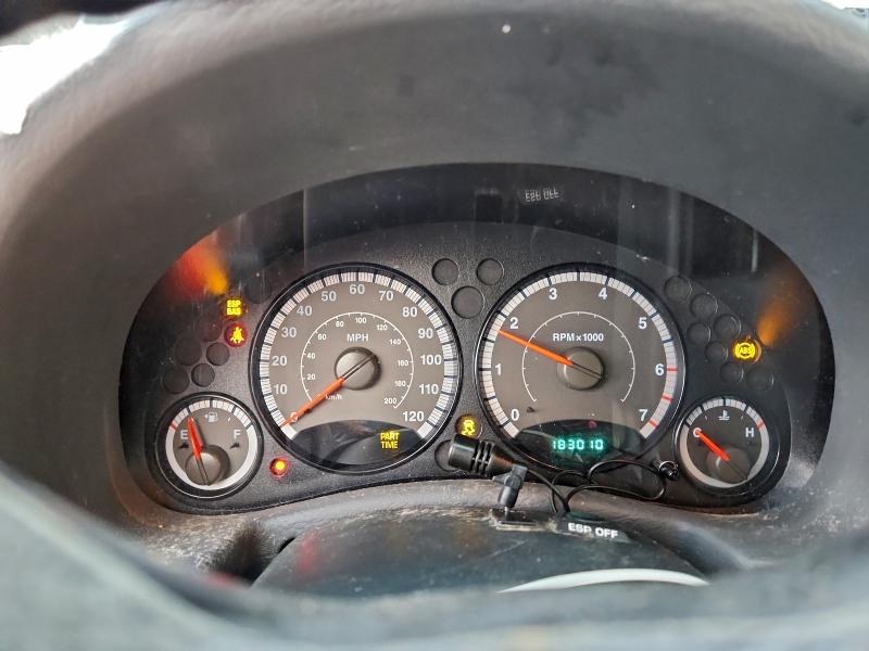 Photo 9 from auction – 2007 JEEP LIBERTY SP with VIN 1J4GL48K97W641538