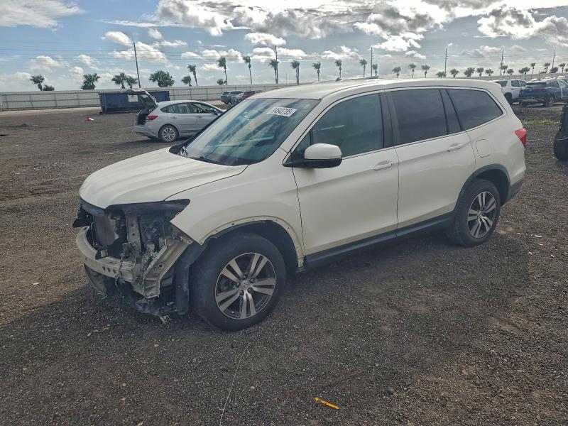 HONDA PILOT EX 2016 with VIN 5FNYF6H35GB063822 - Photo from auction