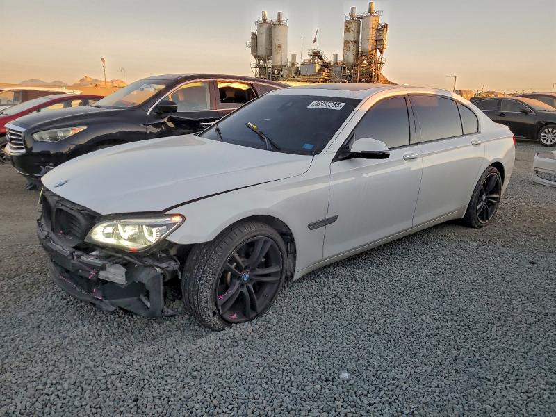 BMW 750 LI 2015 with VIN WBAYE8C54FD780917 - Photo from auction