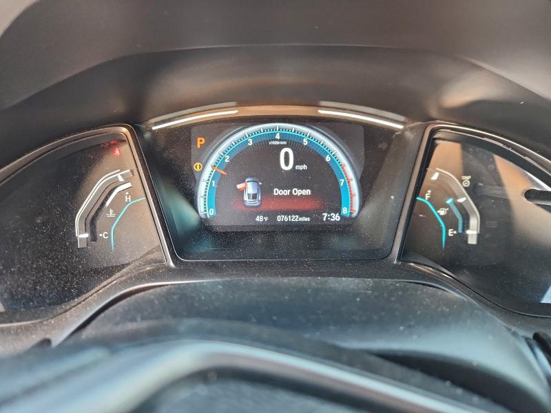 Photo 9 from auction – 2019 HONDA CIVIC with VIN SHHFK7H69KU213554