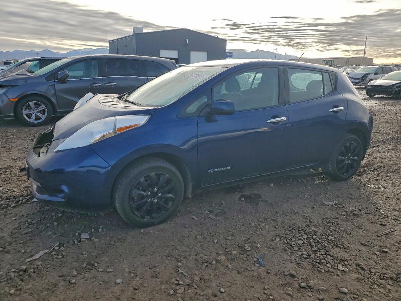 NISSAN LEAF S 2016 مع رقم تعريف المركبة 1N4AZ0CP6GC303639 - صورة من المزاد