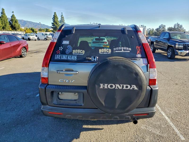 Photo 6 from auction – 2006 HONDA CR-V EX with VIN JHLRD68856C024202