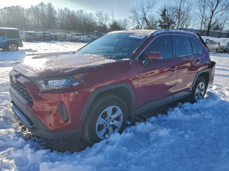 Photo 1 from auction – 2021 TOYOTA RAV4 LE with VIN 2T3G1RFV7MC147518