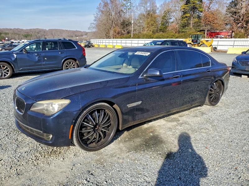 BMW 750 LI 2010 with VIN WBAKB8C53ACY64272 - Photo from auction