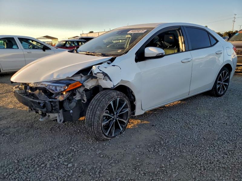 TOYOTA COROLLA L 2018 with VIN 5YFBURHE1JP756882 - Photo from auction
