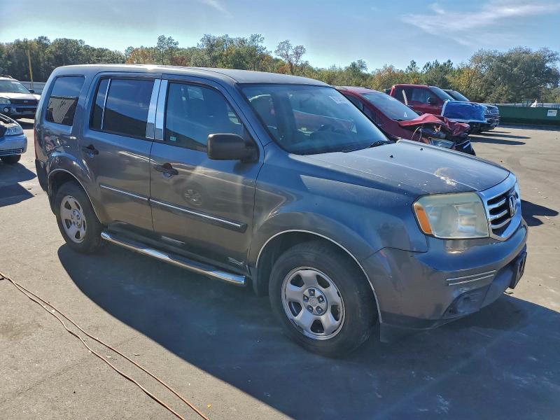 Photo 4 from auction – 2013 HONDA PILOT LX with VIN 5FNYF3H25DB017800