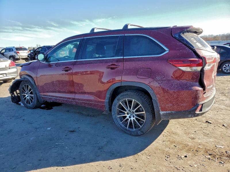 Photo 2 from auction – 2018 TOYOTA HIGHLANDER with VIN 5TDJZRFHXJS561803
