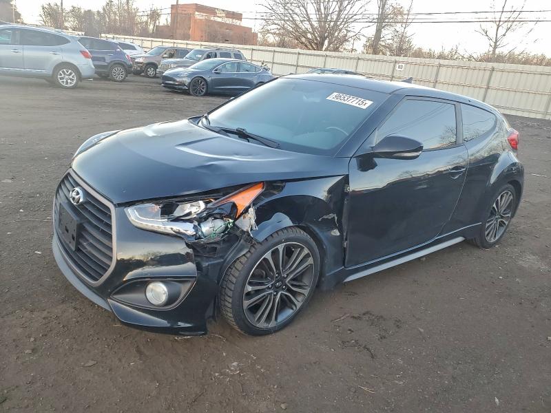 HYUNDAI VELOSTER T 2016 with VIN KMHTC6AE8GU261019 - Photo from auction