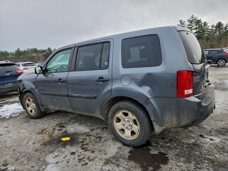 Photo 2 from auction – 2013 HONDA PILOT LX with VIN 5FNYF4H27DB015455