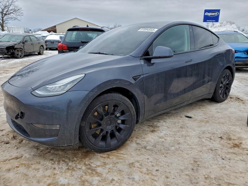 TESLA MODEL Y 2021 with VIN 5YJYGDEE9MF214910 - Photo from auction