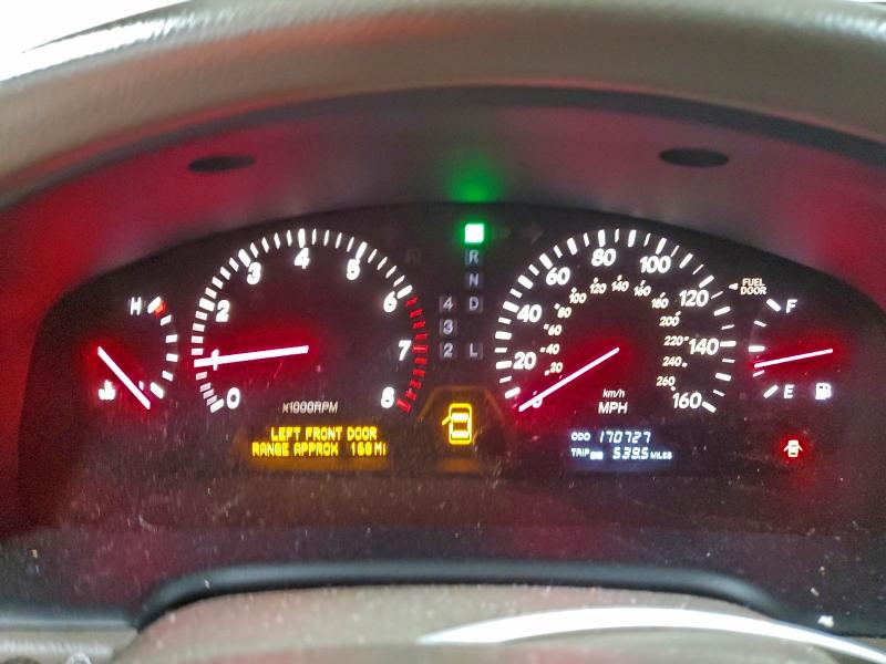 Photo 9 from auction – 2003 LEXUS LS with VIN JTHBN30F930117269