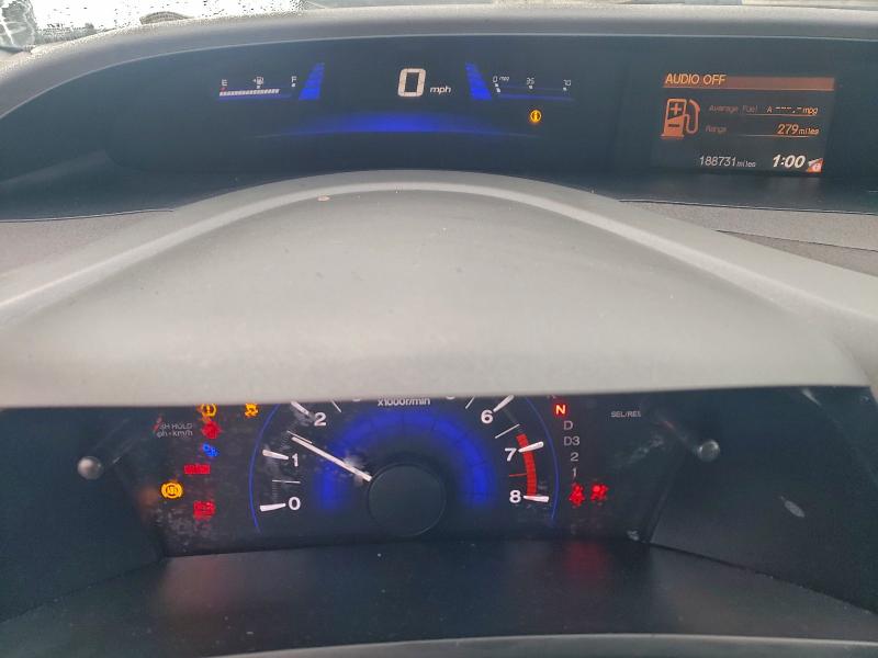 Photo 9 from auction – 2012 HONDA CIVIC HF with VIN 2HGFB2F69CH317692