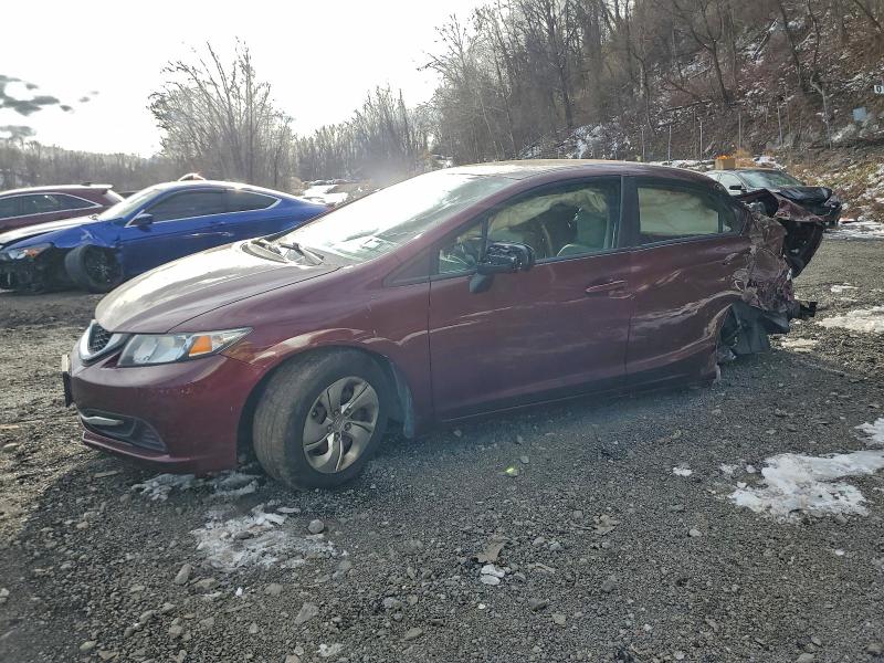 HONDA CIVIC LX 2015 with VIN 19XFB2F57FE222151 - Photo from auction