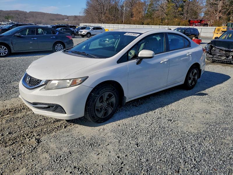 HONDA CIVIC LX 2014 with VIN 19XFB2F54EE041684 - Photo from auction