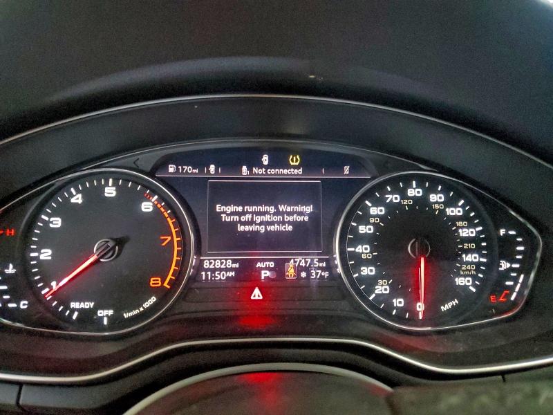 Photo 9 from auction – 2019 AUDI A4 with VIN WAUDNAF46KA024011