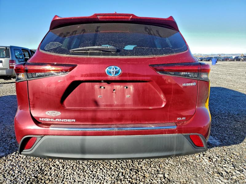 Photo 6 from auction – 2021 TOYOTA HIGHLANDER with VIN 5TDHBRCH7MS061948