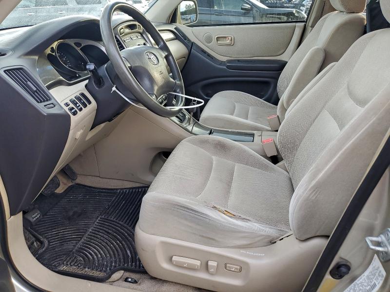 صورة رقم 7 من المزاد - 2002 TOYOTA HIGHLANDER مع VIN JTEHF21A520066000