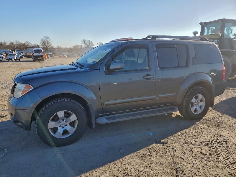 NISSAN PATHFINDER 2007 with VIN 5N1AR18W17C649142 - Photo from auction