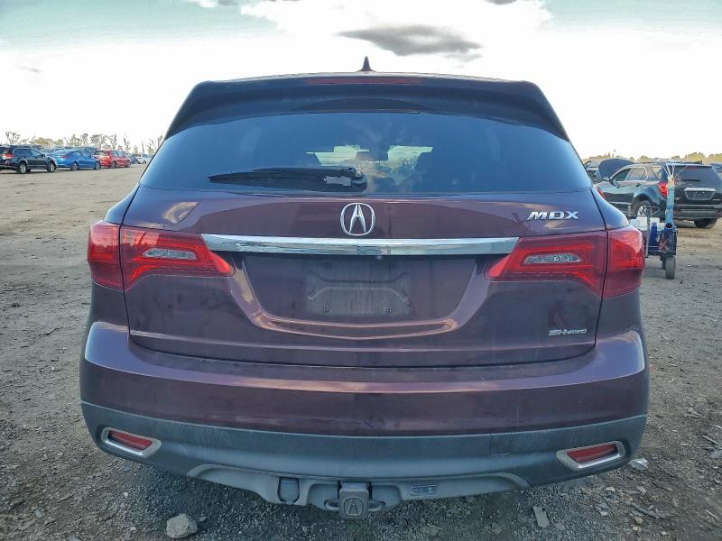 Photo 6 from auction – 2015 ACURA MDX TECHNO with VIN 5FRYD4H46FB012474