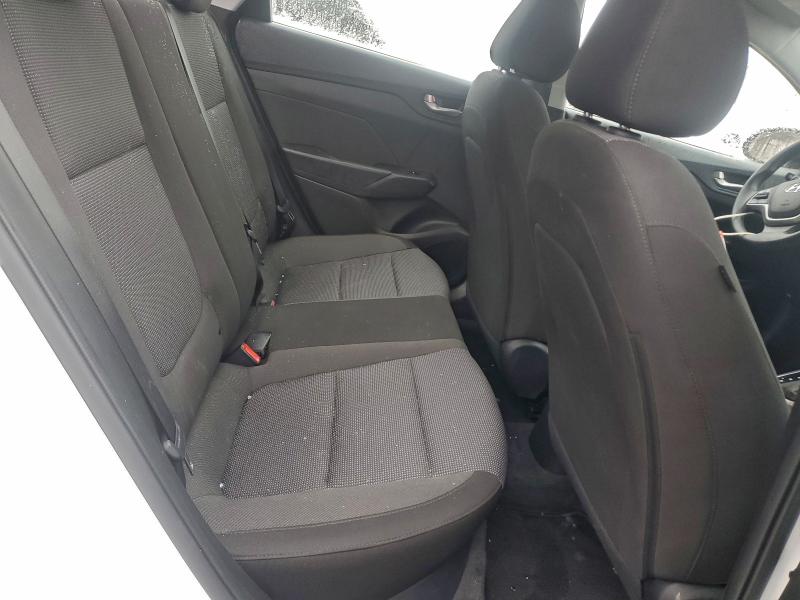 Photo 10 from auction – 2022 HYUNDAI ACCENT SE with VIN 3KPC24A63NE156355