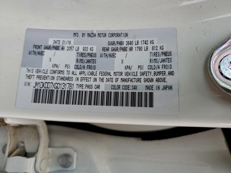 Photo 14 from auction – 2016 MAZDA CX-3 GRAND with VIN JM1DKDD7XG0131781