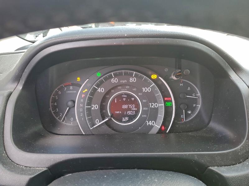 Photo 9 from auction – 2014 HONDA CR-V EXL with VIN 2HKRM4H70EH641048