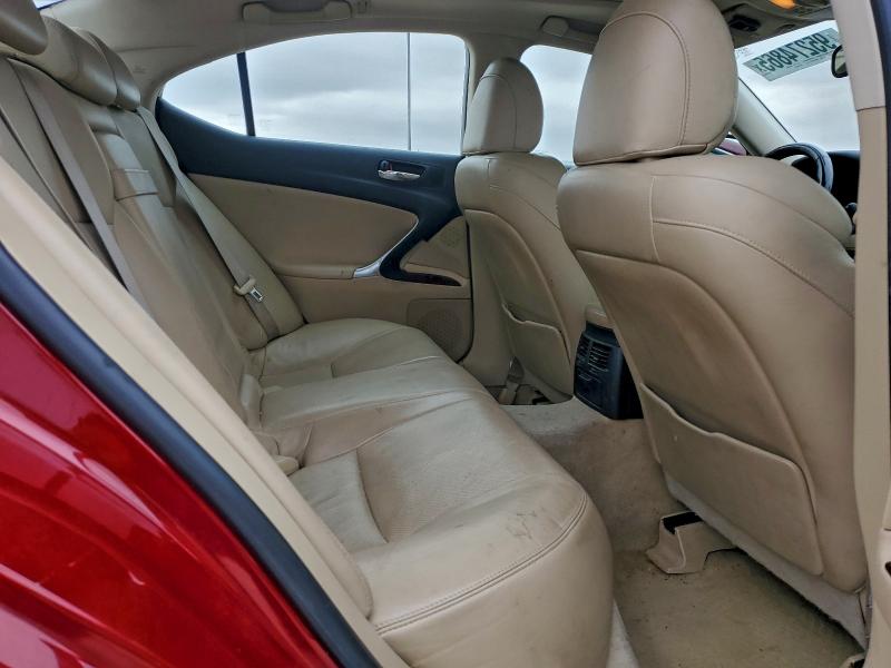 Photo 10 from auction – 2007 LEXUS IS 250 with VIN JTHBK262575034955